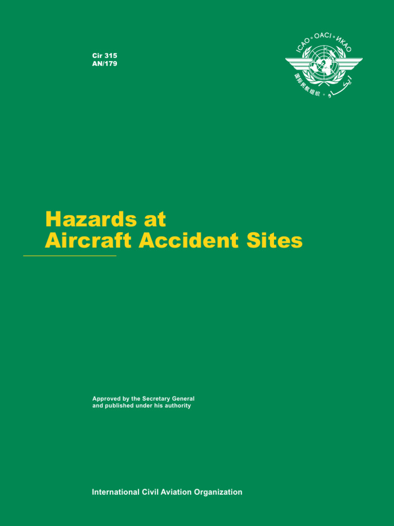 ICAO+Circ+315+ +Hazards+at+Accident+Sites PDF Hazards Risk