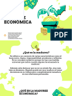 Presentación Financiera Ilustrada Verde