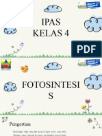 Fotosintesis - IPAS Kelas 4