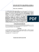 Constancia Solvencia Persona Natural Representante Legal