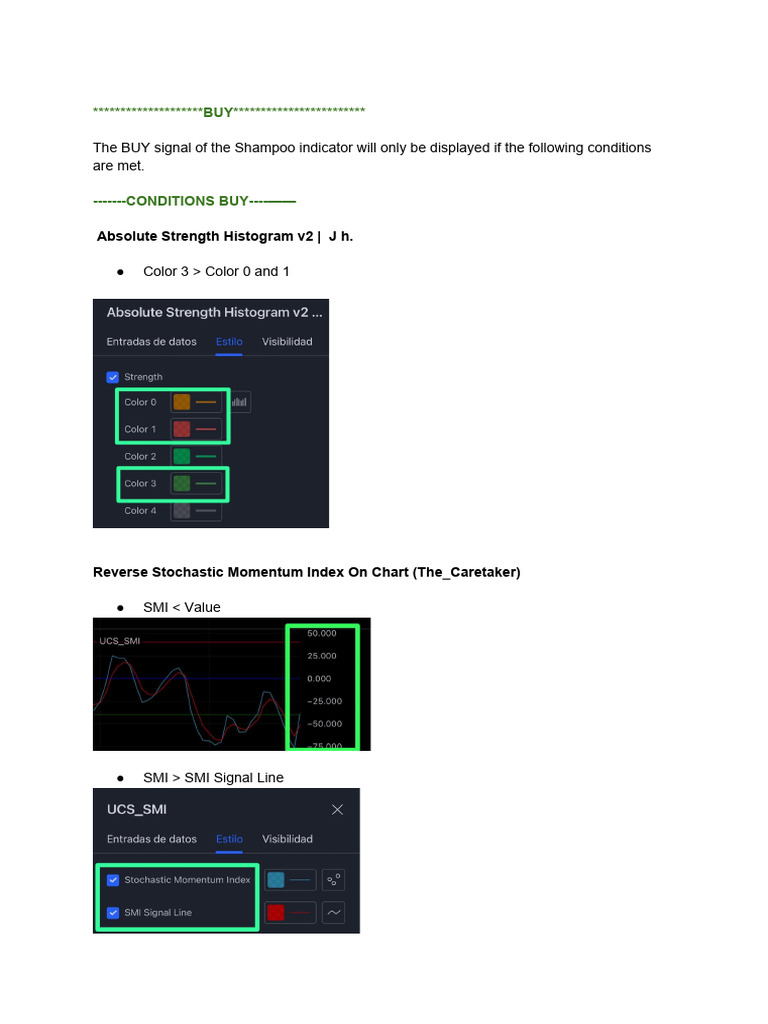 Conditions Indicators 9 | PDF | Valuation (Finance) | Money