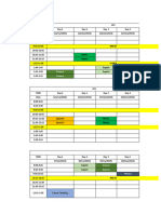 Horario de Exámenes