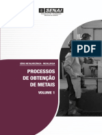 UC9 - Processos de Obtenção de Metais Vol 1