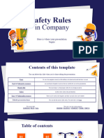 Safety Rules in Company by Slidesgo