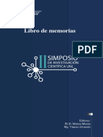 Libro de Memorias II Simposio de Investigación Científica 2021-2