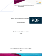 Anexo 1 - Formato Paso 4 - Proyecto de Investigación Pedagógica