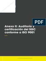 Anexo II Auditoría y Certificación Del SGC Conforme A ISO 9001