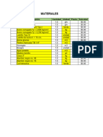 Analisis de Precios Unitarios - Capeco