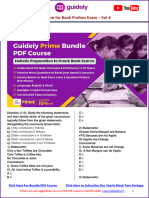 Syllogism Free PDF For Bank Prelims Exam Set 4 English Version