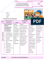 Actividad de Aprendizaje 15 de Agosto