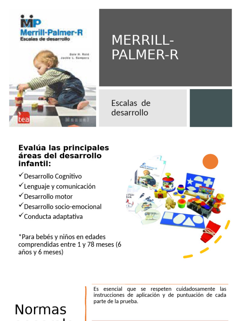 Escalas de Desarrollo Merrill-Palmer-R | PDF | Neurociencia | Ciencias ...