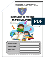 Evaluación Matemática - 5