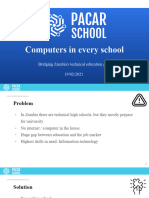 Pacarschool - A Computer in Every School 23 - 01 - 2020