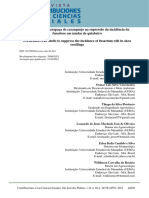 Fermentado de Carapaça de Caranguejo Na Supressão Da Incidência Da Fusariose em Mudas de Quiabeiro