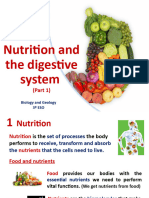 Unit 2 Nutrition and Digestive System