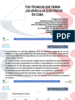 Presentacion CIER 2023. Requisitos Tecnicos de VEs en Cuba. M.Castro