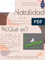 Natalidad y Mortalidad