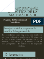 Didáctica de La Matemática III