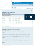 Rendimiento de Disco Terrible (NTFS)