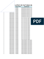 REPORTE CORRELATIVO DE FACTURAS 06/11/2023 Hasta 06/11/2023, Grupo TOMZA