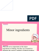 Minor Baking Ingredients