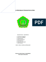 Laporan Percobaan Penghantar Listrik