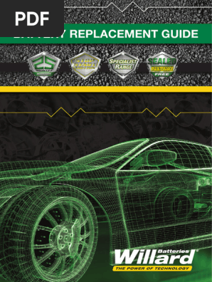 Willard Battery Replacement & Warranty Guide | PDF | Technology