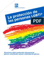 ACNUR 2017 - La Protección de Las Personas LBGTI