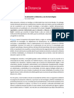 Nueva Evidencia Sobre Educacion A Distancia y Uso de Tecnologias1