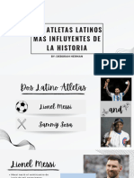 Los Atletas Latinos Más Influyentes de La Historia