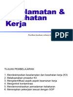 Keselamatan Dan Kesehatan Kerja