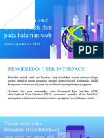 Materi User Interface Basis Data