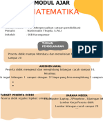 Modul Ajar Matematika - Bilangan Cacah Sampai Dengan 20 - Fase A