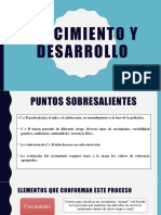 Crecimiento y Desarrollo