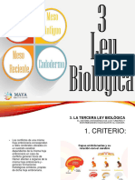 03 - 3era Ley Biologica Endodermo