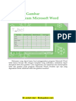 Bab 3 Tabel Dan Gambar Pada Program Microsoft Word