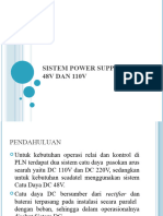 Sistem Power Supply DC