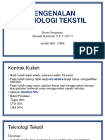 Pengenalan Teknologi Tekstil - 122554