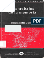 Los Trabajos de La Memoria Elizabeth Jelin - Português