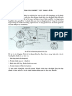 Hệ thống phanh thủy lực trong ô tô