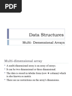 DS - Week 2 - MD Array