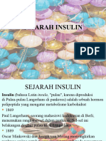 SEJARAH FARMASI INSULIN