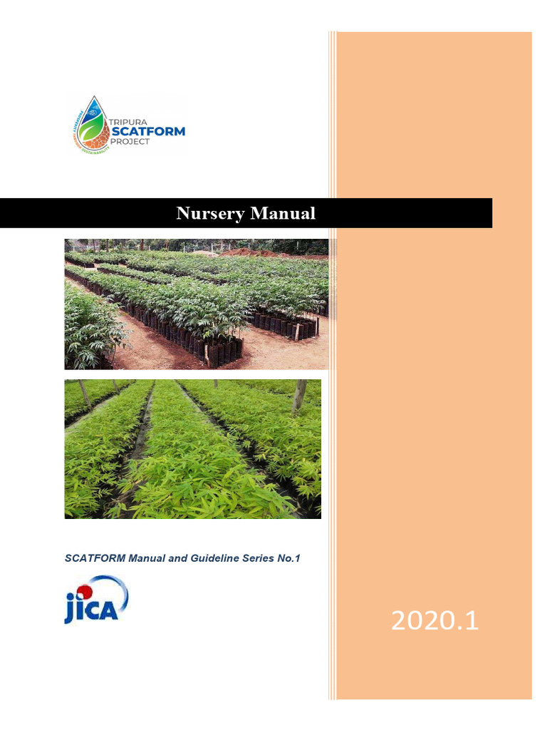 SCATFORM Nursery Manual Overview | PDF | Plant Nursery | Seed