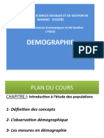 Introduction Demographie