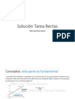 Solución Tarea Sección 1.10 Rectas