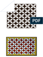 SBDP Kelas 4-Menggambar Pola Batik (Contoh)