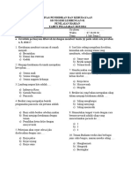 Soal PH Tema 1 Subtema 1 Mapel PPKN