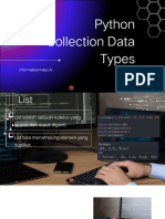 Python Collection Data Types Fix