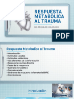 Respuesta Metabolica Al Trauma