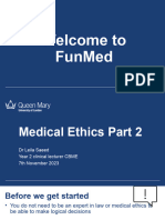 Wk7 FunMed - Ethics Part 2 (DR L Saeed)
